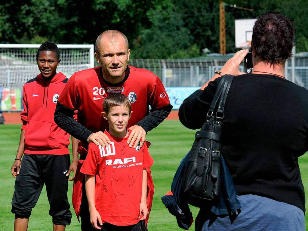 Profis und solche, die es werden wollen: Der SC Freiburg hat beim 