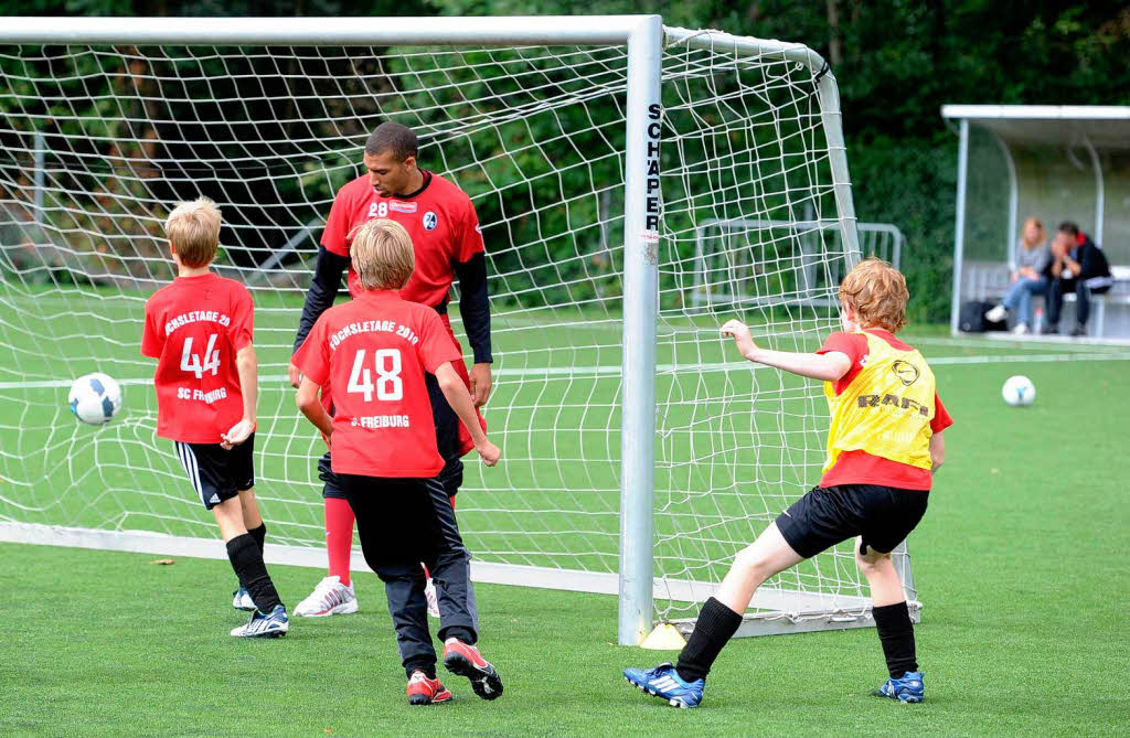 Profis und solche, die es werden wollen: Der SC Freiburg hat beim 