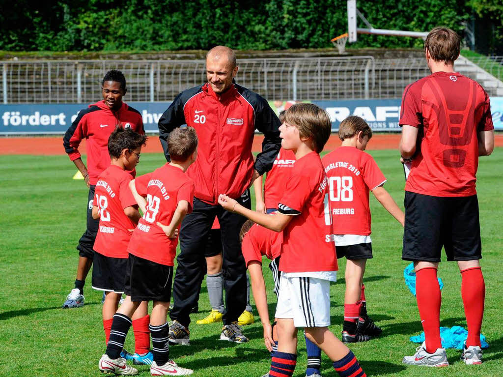 Profis und solche, die es werden wollen: Der SC Freiburg hat beim 