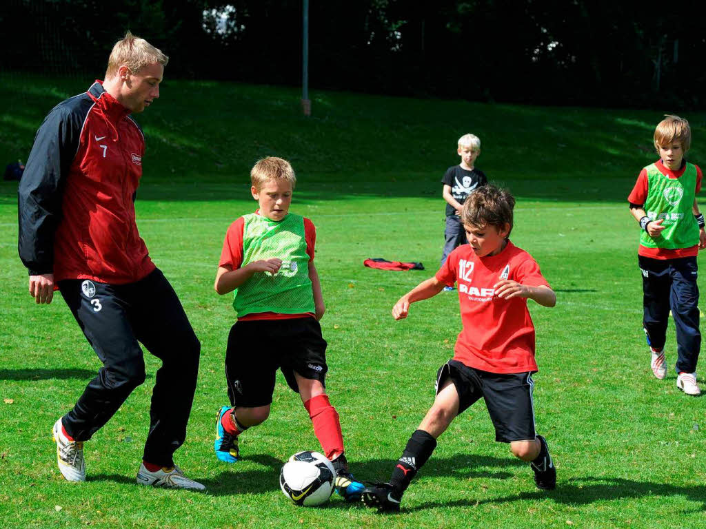 Profis und solche, die es werden wollen: Der SC Freiburg hat beim 