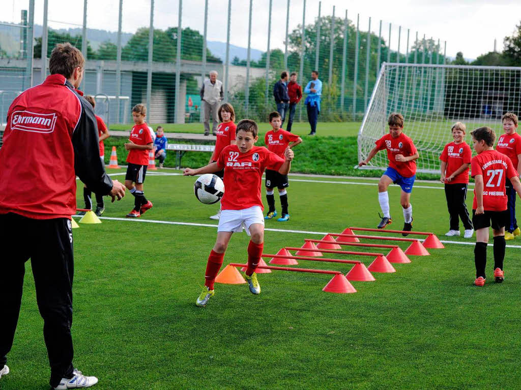 Profis und solche, die es werden wollen: Der SC Freiburg hat beim 