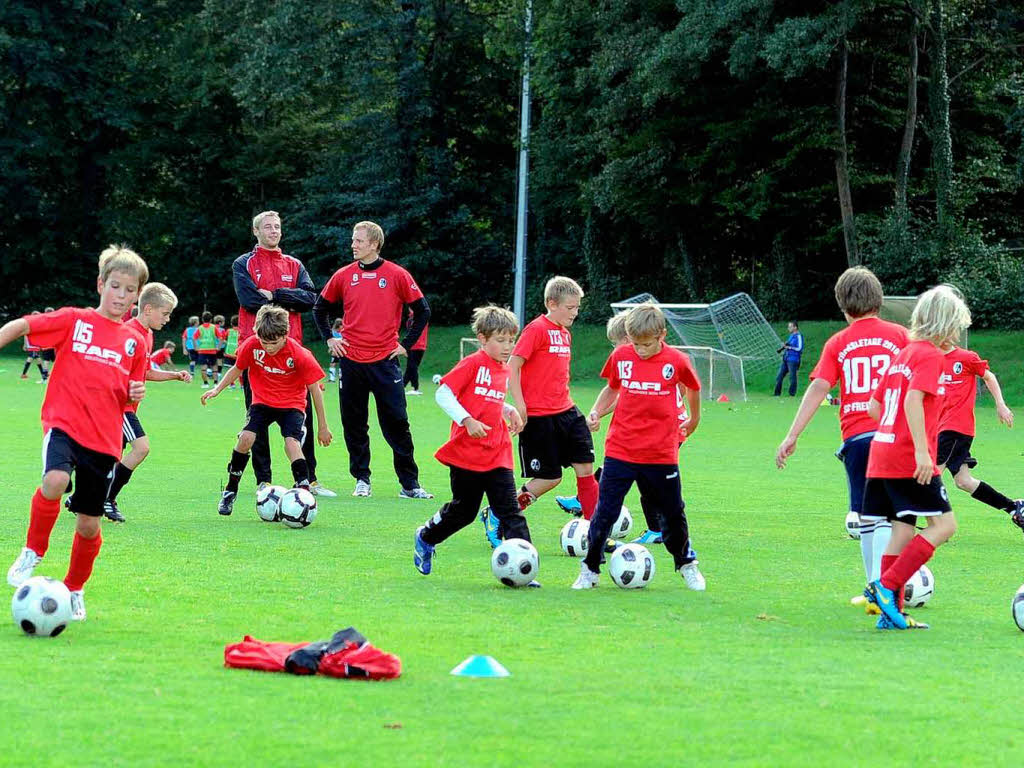 Profis und solche, die es werden wollen: Der SC Freiburg hat beim 