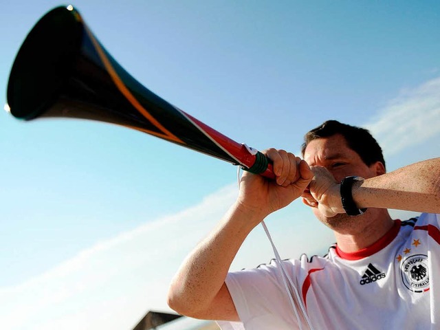 Keine Vuvuzelas bei Champions League, Europa League und die EM 2012.  | Foto: dpa