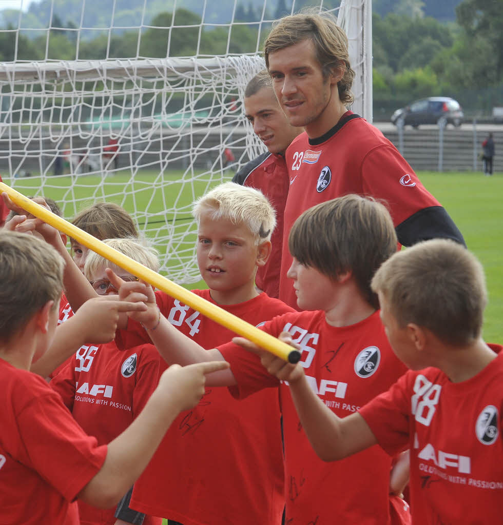 Profis und solche, die es werden wollen: Der SC Freiburg hat beim 