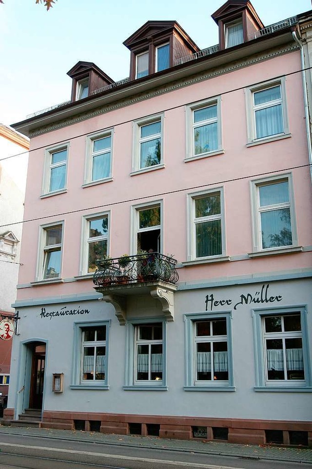 Die Restauration Herr Mller in Freiburg.  | Foto: Patrik Mller