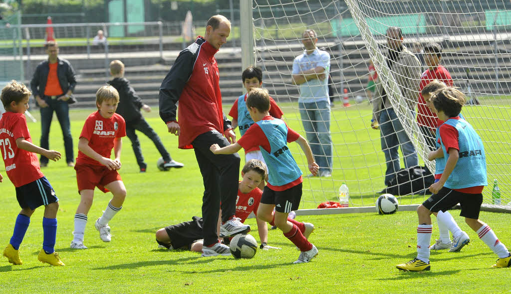 Profis und solche, die es werden wollen: Der SC Freiburg hat beim 