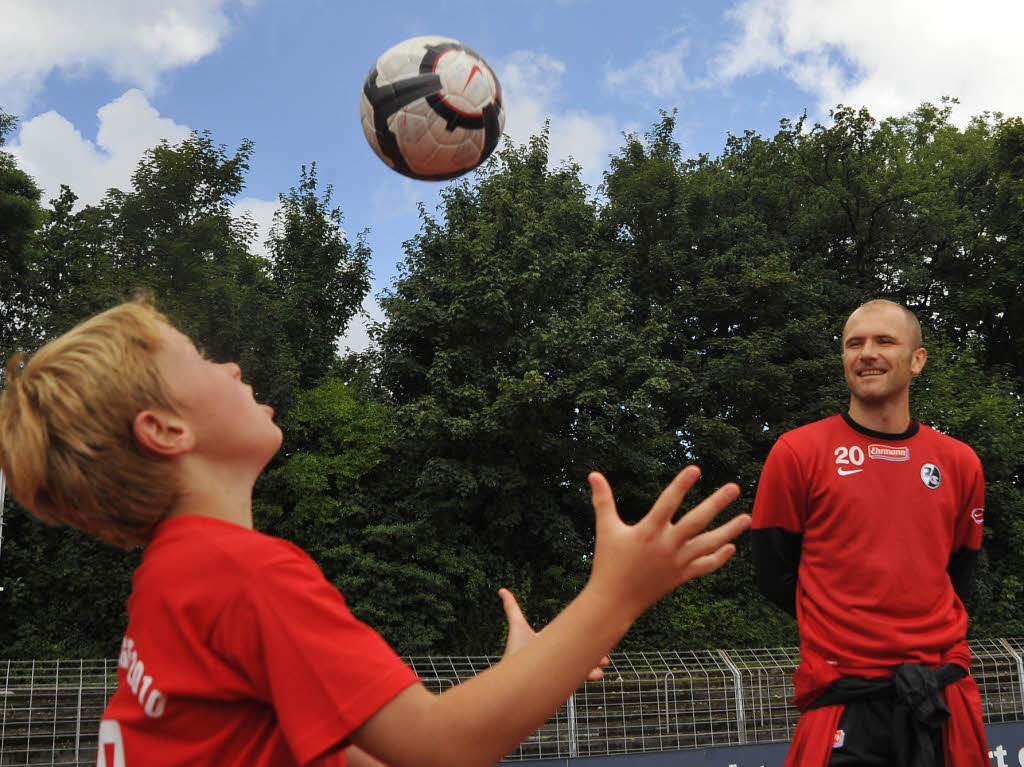 Profis und solche, die es werden wollen: Der SC Freiburg hat beim 