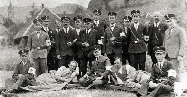 &#8222;Sanittskolonne Oberprechtal&#8...222;Obertal&#8220; (Bild circa 1933).   | Foto: Archiv Roland Gutjahr