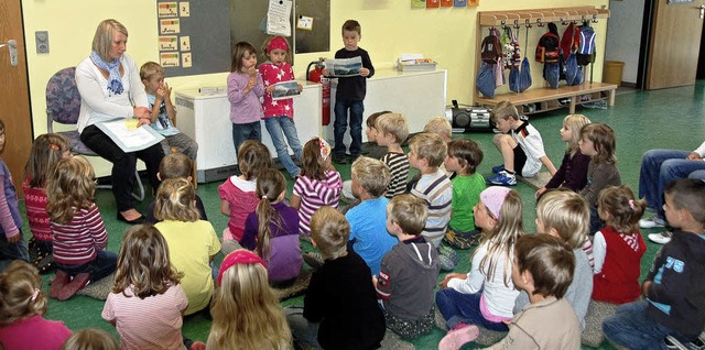 Das morgendliche Forum im Kindergarten Oberhausen.   | Foto: BZ