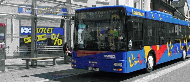 Der Lahrbus &#8211; das ist  ebenso ei...ert. Mit Musik und Preisausschreiben.   | Foto: bz-archiv