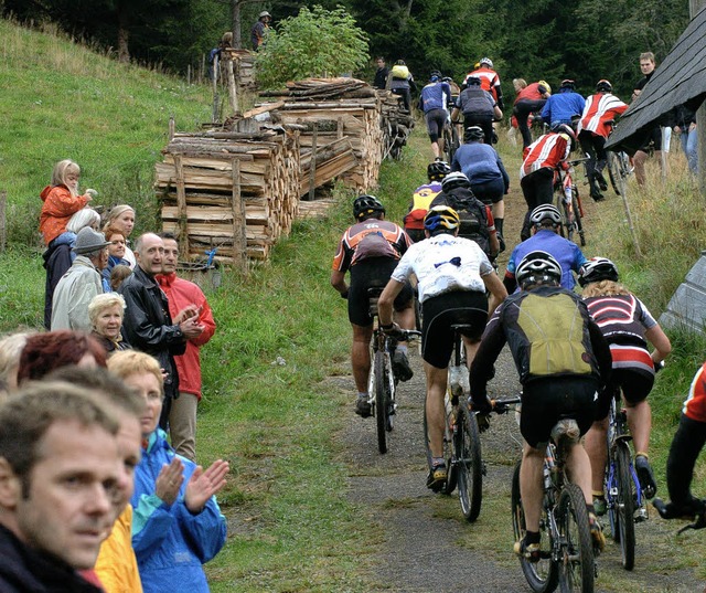 Rund 1500 Mountainbiker werden am Sonn...-Bike-Marathon in Furtwangen erwartet.  | Foto: Hall