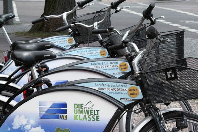 Auch der Offenburger Fahrradverleihser...adenova-Innovationsfonds untersttzt.   | Foto: NExt-Bike