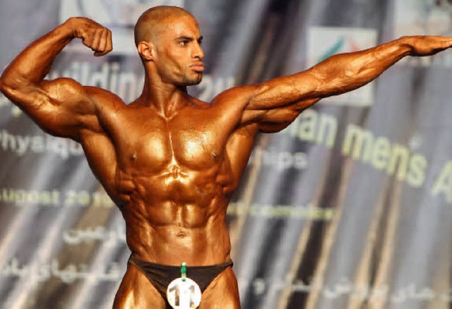 Bodybuilder sind anfllig fr Doping.    | Foto: afp