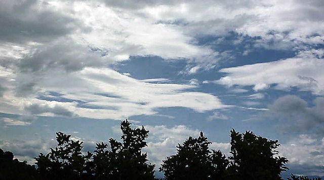 Viele Wolken, viel Regen und wenig Sonne &#8211; das war der August.   | Foto: ohnemus