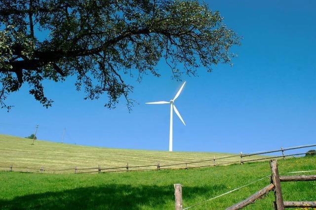 Windturbinen strken die Wirtschaft