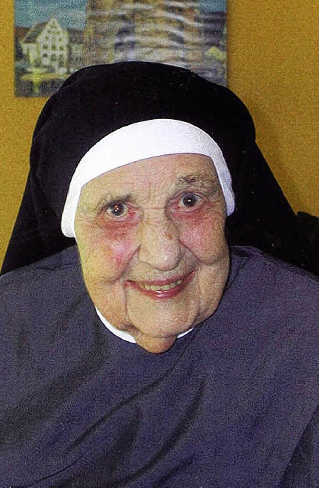 Schwester Maria-Annuntiata   | Foto: Walter Uhl