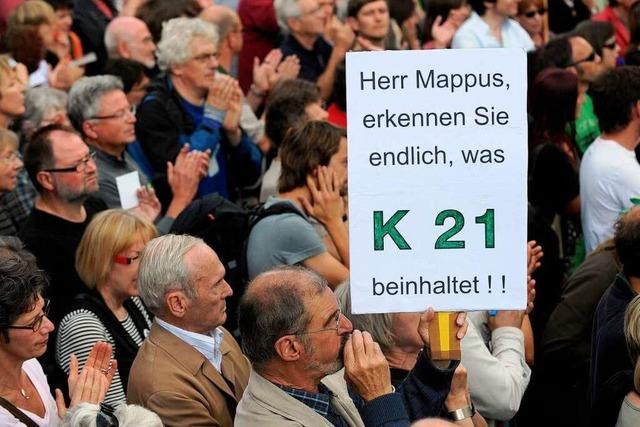 Stuttgart 21: Gegner wollen nur bei Abrissstopp reden