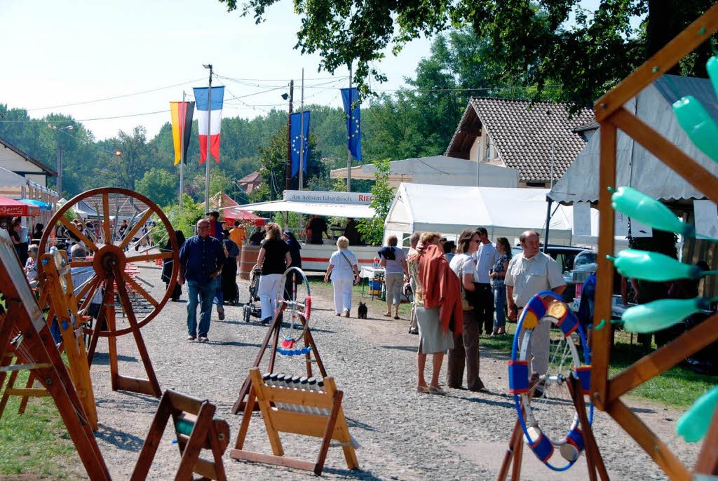 Allerhand geboten war beim Rheinfest.