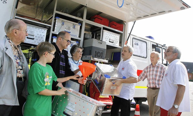 Innenleben eines 7,5-Tonners &#8211; d...ein hat einen besonderen Gertewagen.   | Foto: heidi fssel