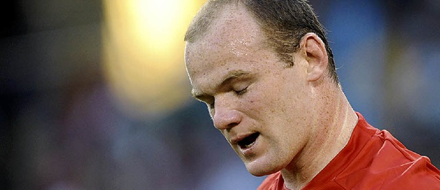 Englands Strmer Wayne Rooney   | Foto: dpa