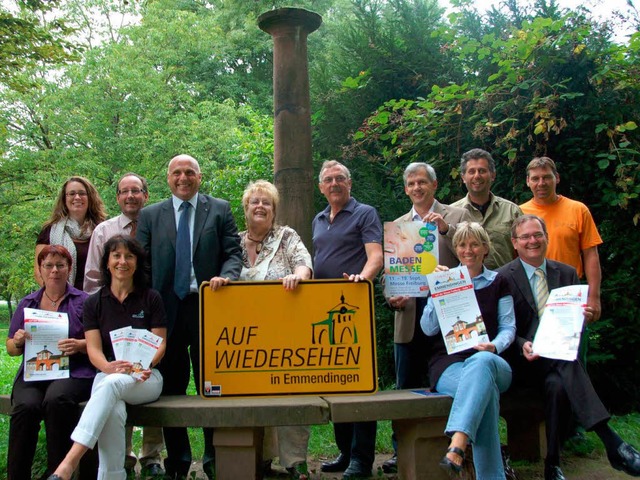 Wollen mit Goethe und eigenen Strken ...en Besuch des Dichterfrsten erinnert.  | Foto: Gerhard Walser