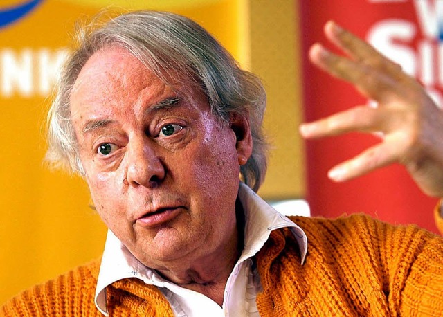 War mit einem Sptwerk vertreten: Karlheinz Stockhausen  | Foto: DPA