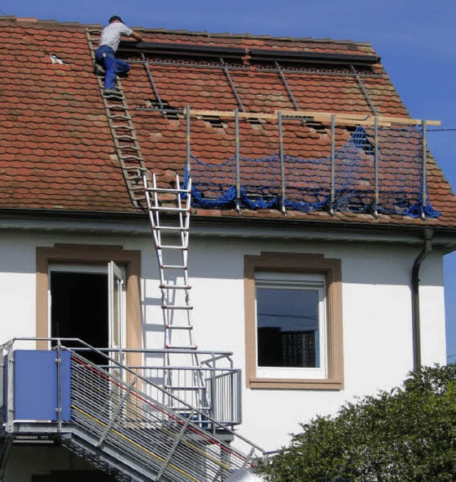 Eine Solaranlage bekommt der Nordweiler Kindergarten.  | Foto: Reiner Merz