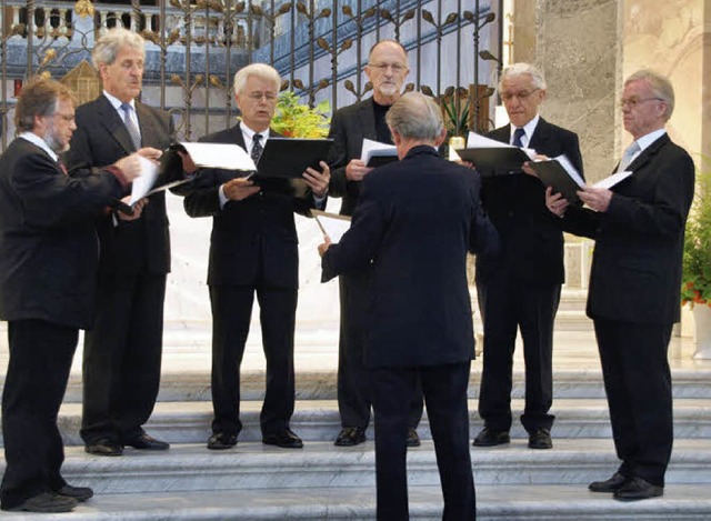 Die Begeisterung fr den einstimmigen ...chland auch in den Dom von St. Blasien  | Foto: Karin Stckl-Steinebrunner