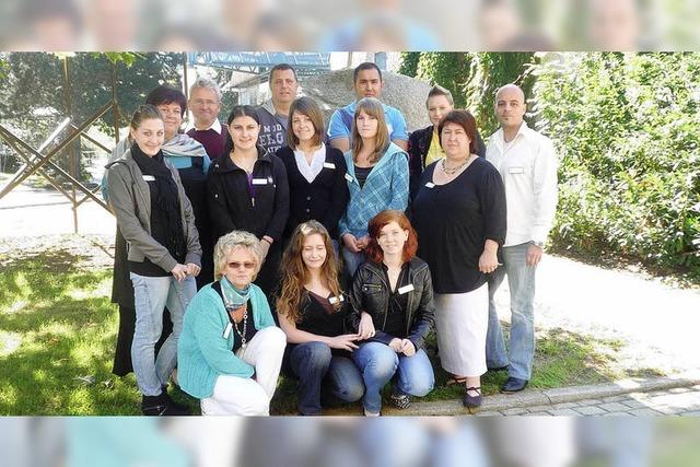 Markus-Pflger-Heim: 8 neue Auszubildende in der Pflege und Hauswirtschaft