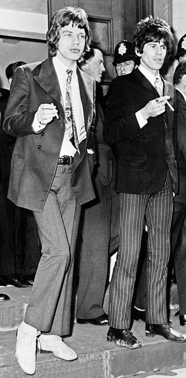 Prominente Kunden: Mick Jagger und Keith Richards (re.) 1967  | Foto: ImageForum