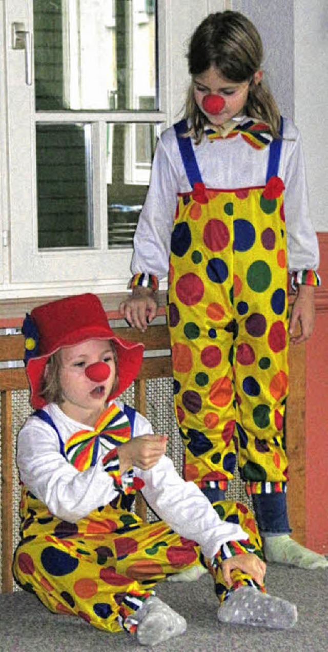 <ppp> und kleine Clowns. </ppp>  | Foto: Schwald