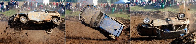 Stockcar-Rennen hatten in Neuenburg 20 Jahre Pause.    | Foto: ddp