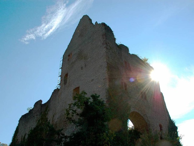 Die Burgruine Landeck  | Foto: hans-jrgen trul