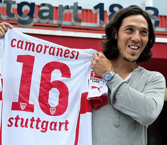 Stuttgarter Hoffnungstrger: Mauro Camoranesi  | Foto: dpa