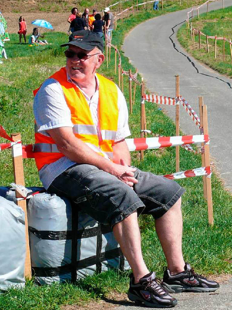 Das Seifenkistenrennen am Zezenberg in Niederschopfheim