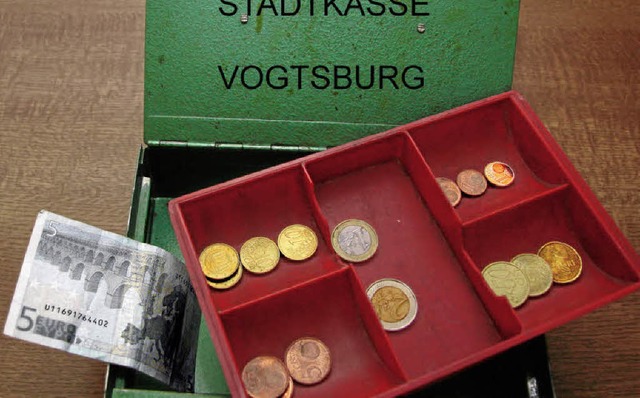 Auch in Vogtsburg ist das Geld knapp.   | Foto: herbert trogus