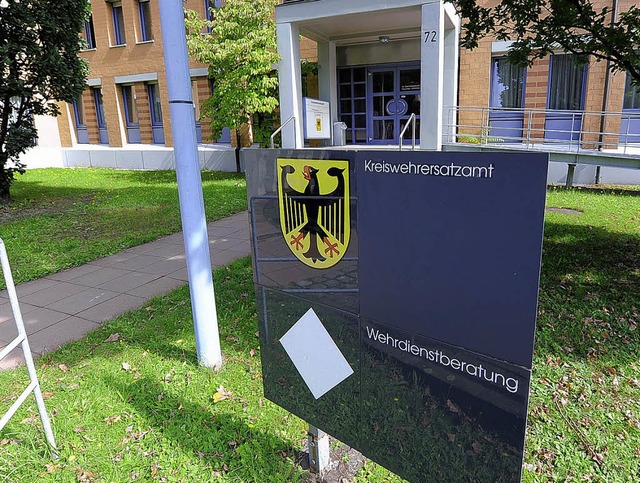 Das Freiburger Kreiswehrersatzamt.  | Foto: Ingo Schneider