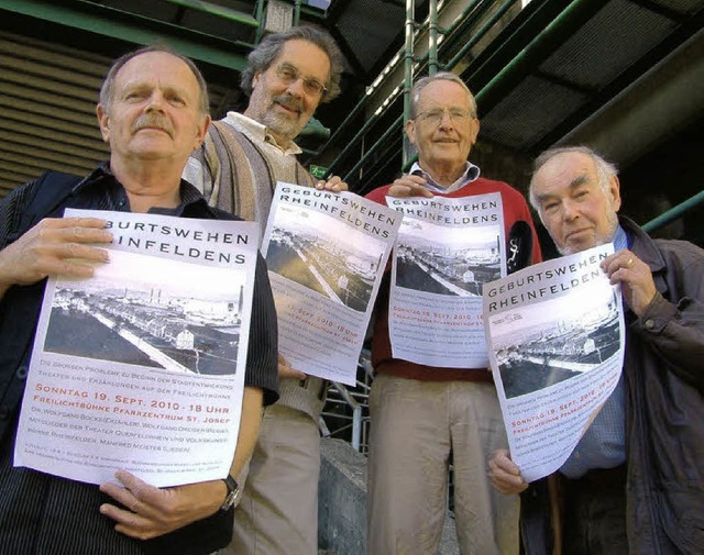 Manfred Meister (von links), Wolfgang ...fen auf ein groes Publikumsinteresse.  | Foto: Roswitha Frey