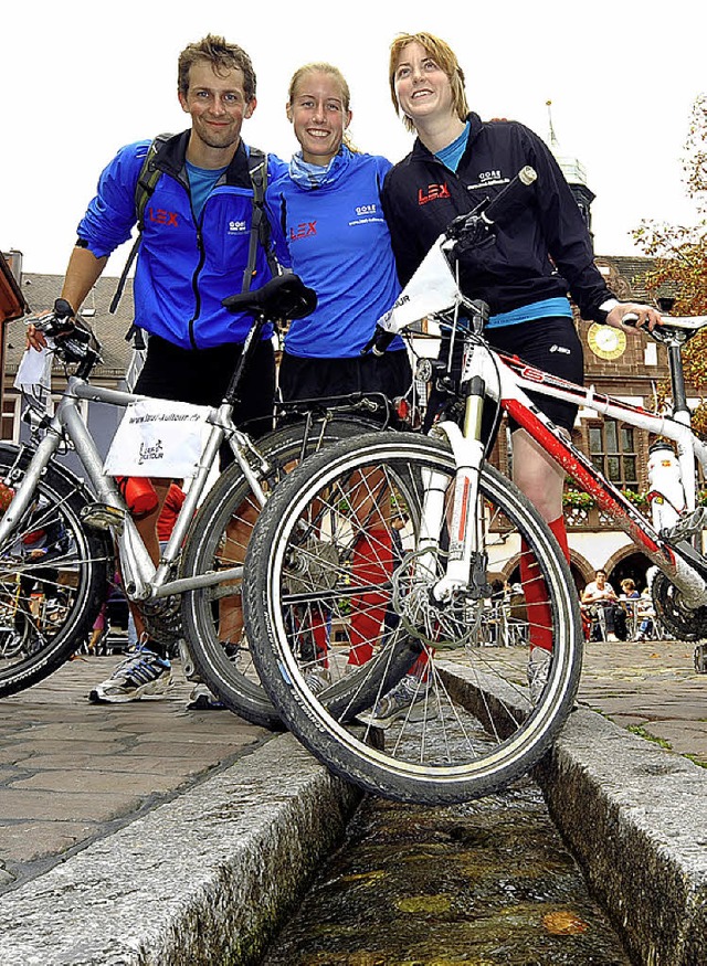 Stefan Zieger, Anita Krull und Eva Grfer  | Foto: Thomas Kunz