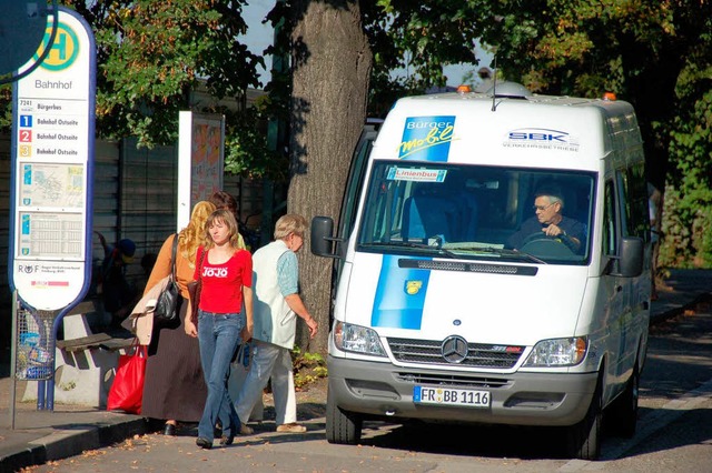 Der Bad Krozinger Brgerbus ist seit Sommer 2004 auf Tour.  | Foto: Markus Donner