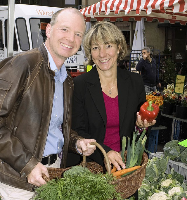 Michael Kost und Petra Klein, das SWR-...eam der Sendung &#8222;Pfnnle&#8220;   | Foto: SWR