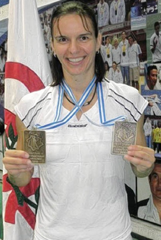 Zweifacher Triumph in Guatemala: Nicole Grether    | Foto: Privat