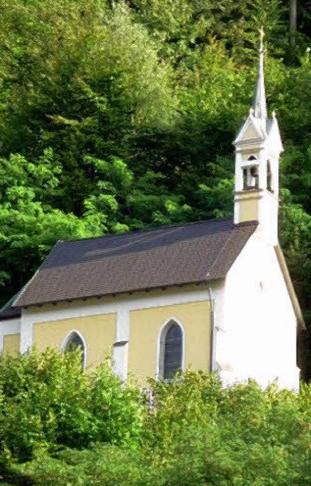 Die Zeller Kalvarienbergkapelle wird a...g  wieder ihrer Bestimmung bergeben.   | Foto: Hubert Dbele