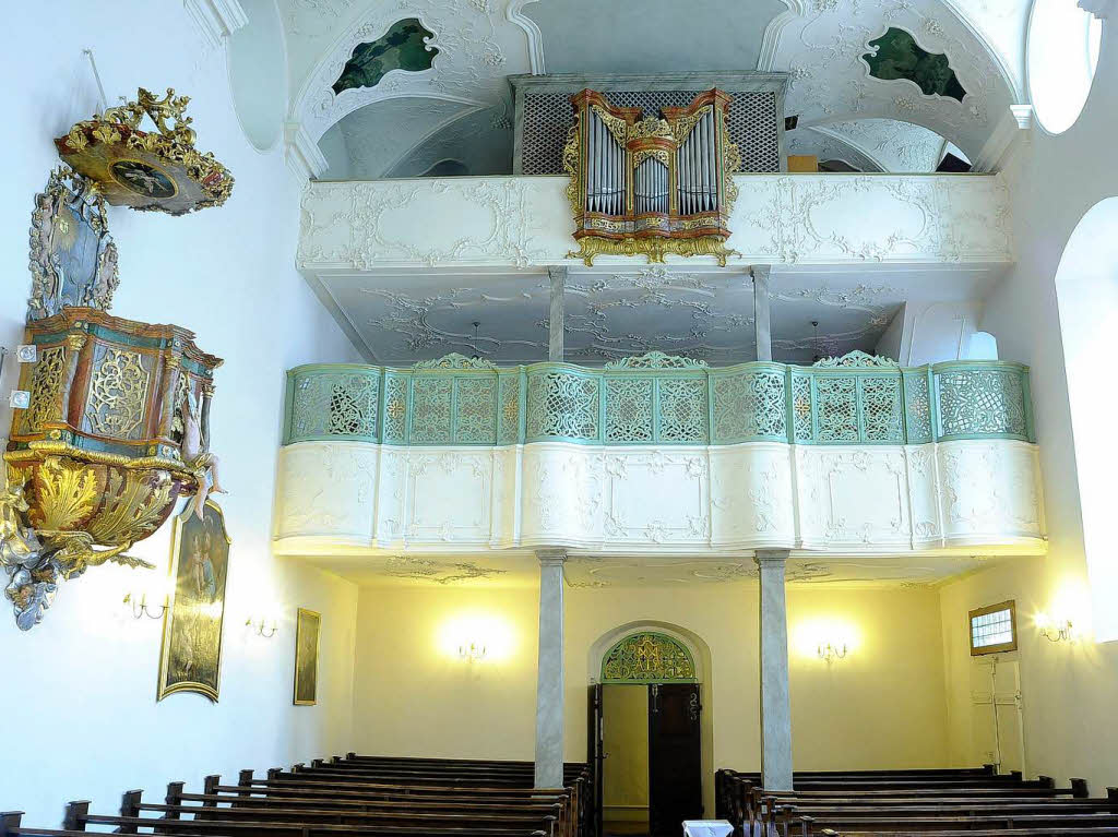 Innenraum der Altkatholischen Kirche St. Ursula ind der Rathausgasse