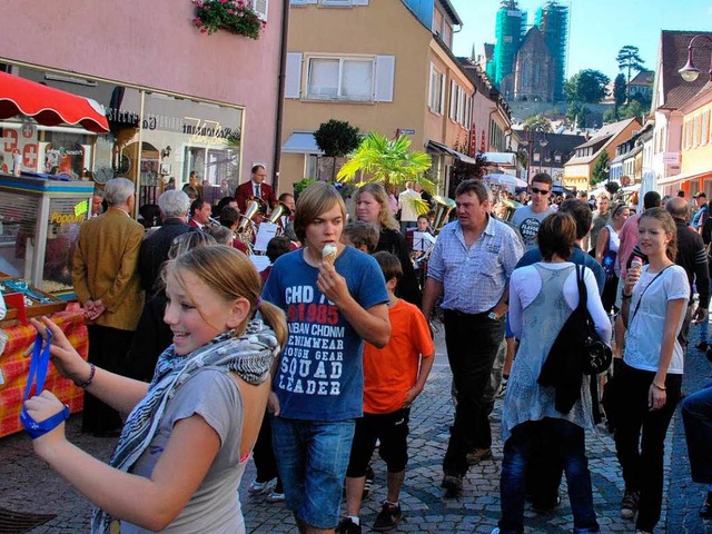 Als Besuchermagnet erwies sich Breisac...i strahlendem Sonnenschein am Sonntag.  | Foto: Benjamin Bohn