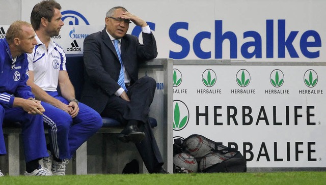 &#8222;Es ist einer der schlimmsten Ta... &#8211; Schalke-Trainer Felix Magath   | Foto: DPA