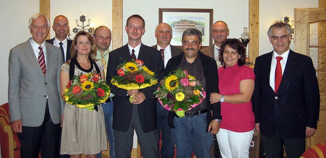 Auszeichnungen bei der IMS Gear: Unser...zmiye Tiryaki und Clemens Rosenstiel.   | Foto: IMS