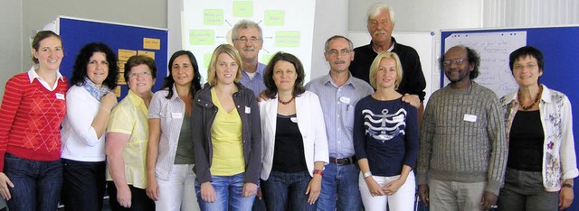 Die Teilnehmer/innen des CCS Basic Kur...Fleck ( ganz rechts, VHS Schopfheim).   | Foto: Privat