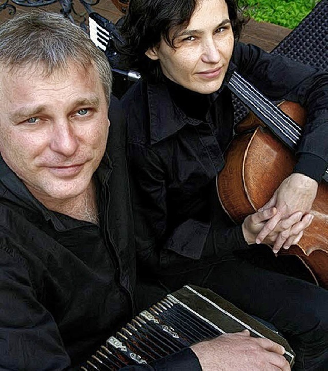  deux:  Asja Valcic, Cello, Klaus Paier, Akkordeon  | Foto: promo