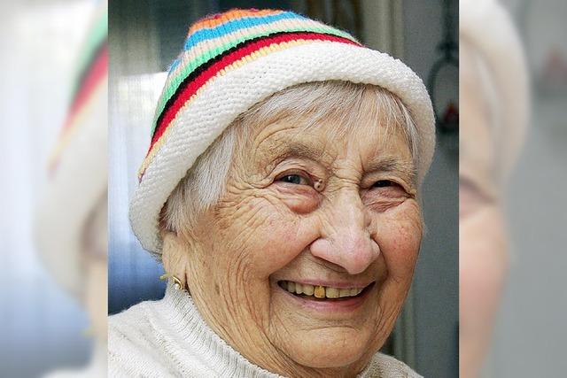 Eine Frohnatur feiert ihren 95. Geburtstag